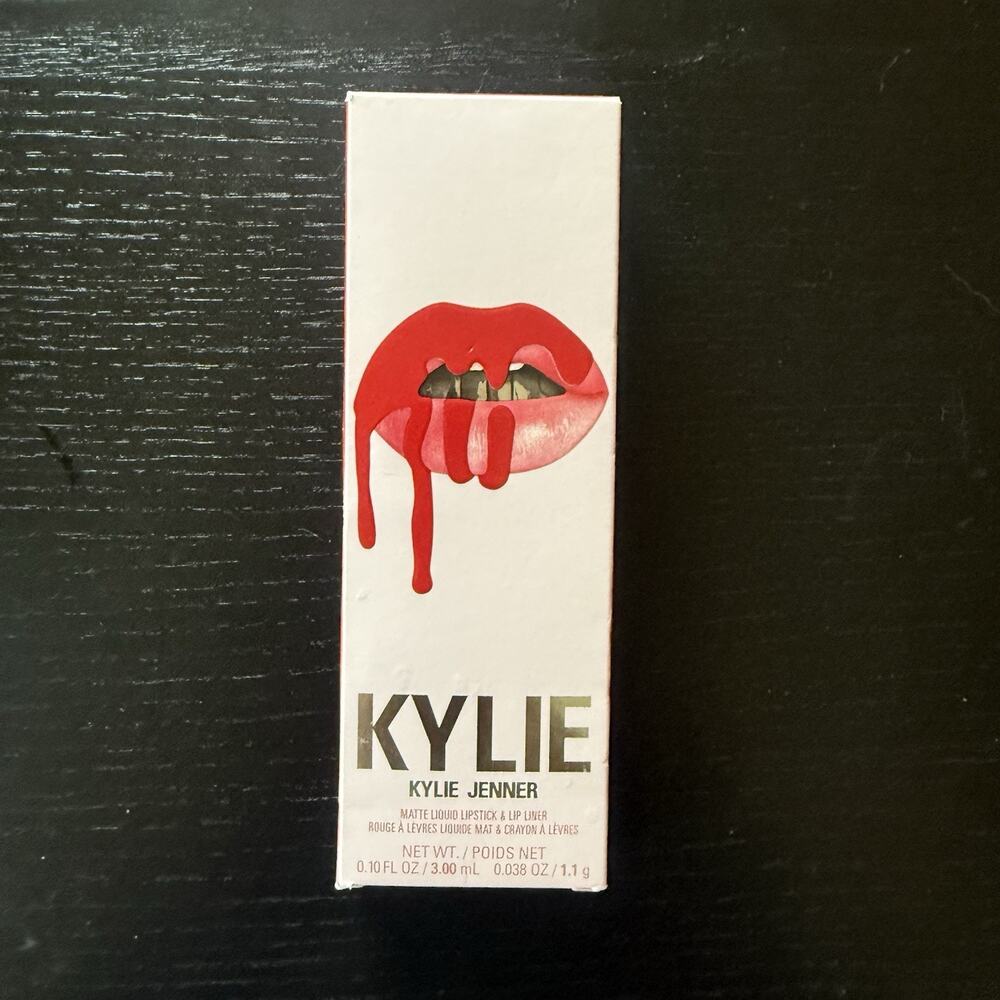 Kylie Cosmetics 2-Pc. Matte Lip Kit Liquid Lipstick & Liner Mary Jo K 402 NIB